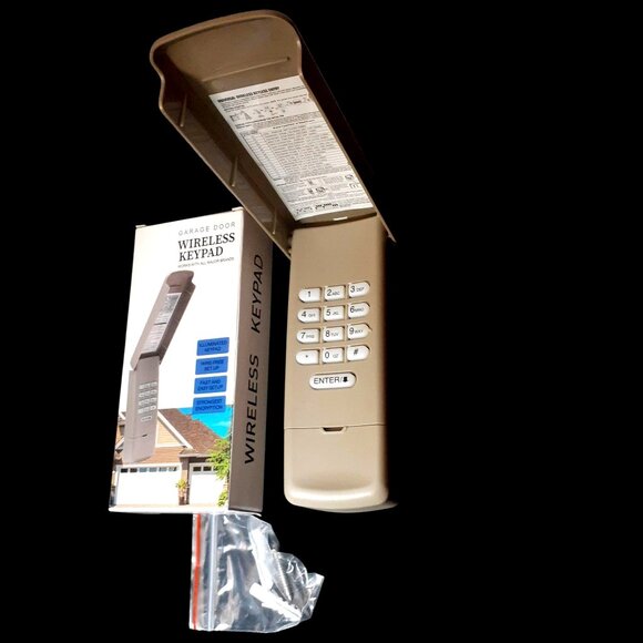 Universal Garage Door Opener Keypad Wireless Keypad Keyless Entry Compatible NOB - Picture 1 of 10